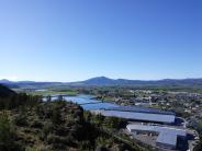 Viewpoint over looking the WWTP