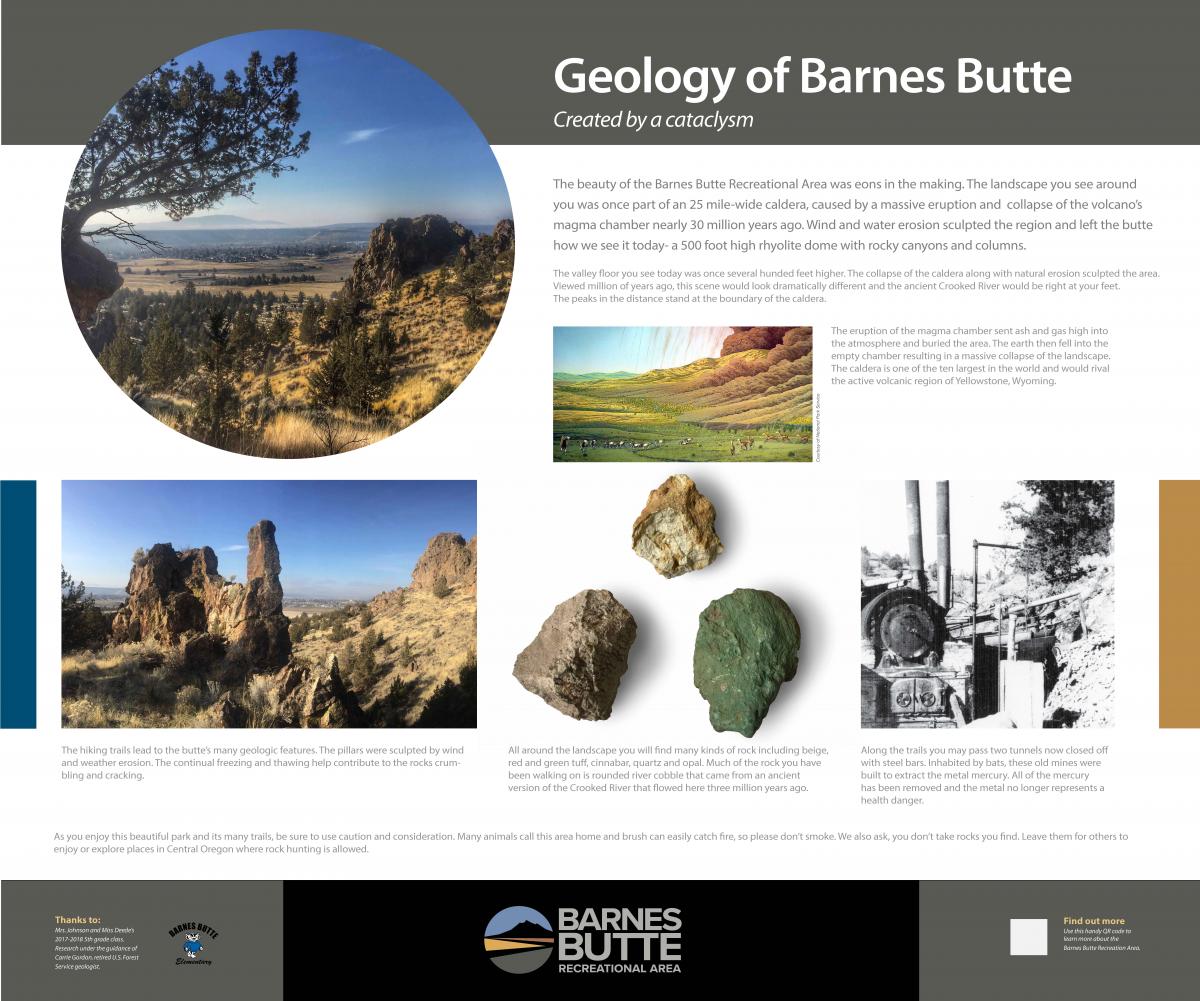 Geology of the Barnes Butte area